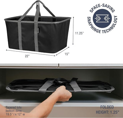 CleverMade Collapsible Laundry Tote - Image 2