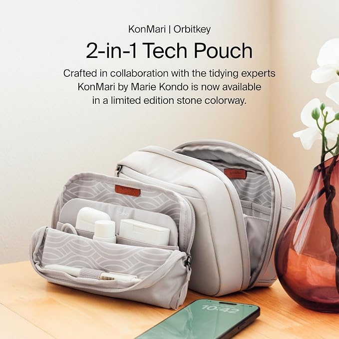 Orbitkey KonMari 2-in-1 Tech Acessory Pouch - Image 2