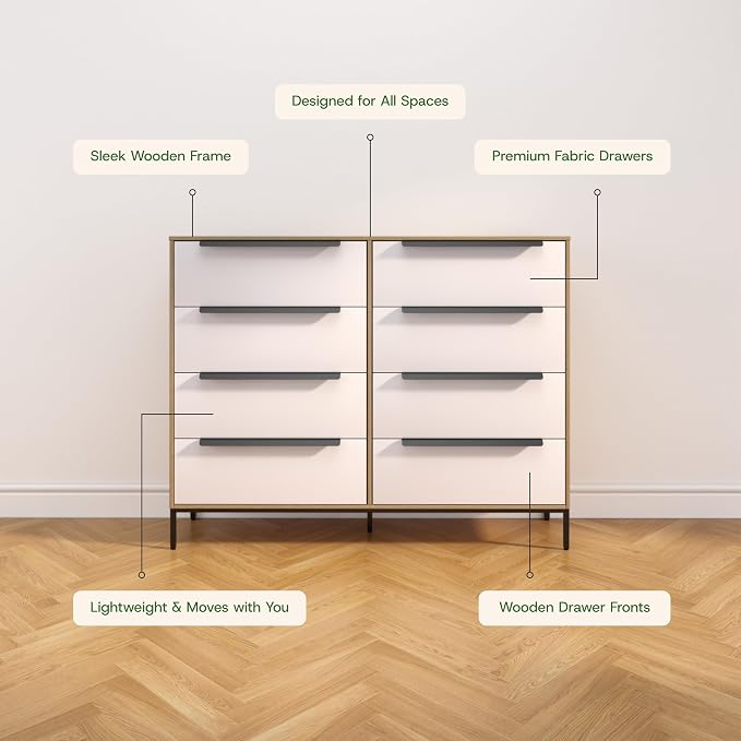 Lira Premium Fabric Dresser - Image 5