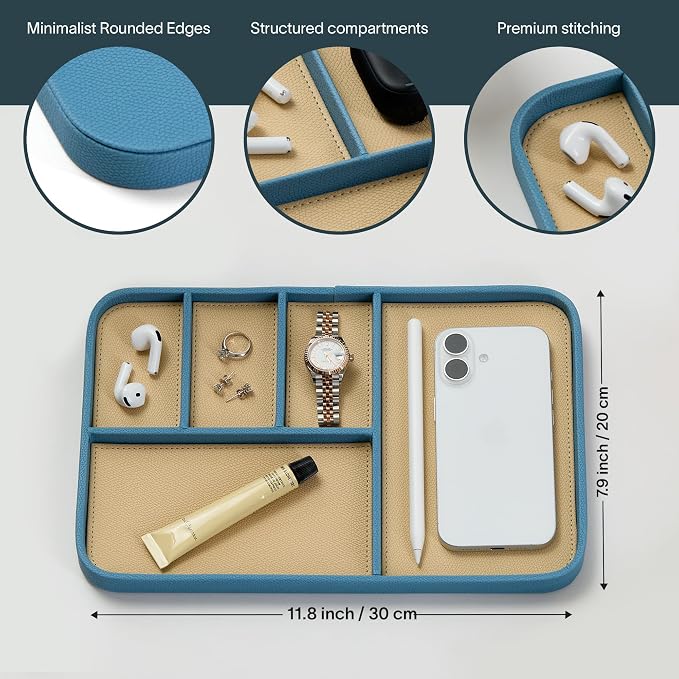 Nordik Leather Valet Tray - Image 5