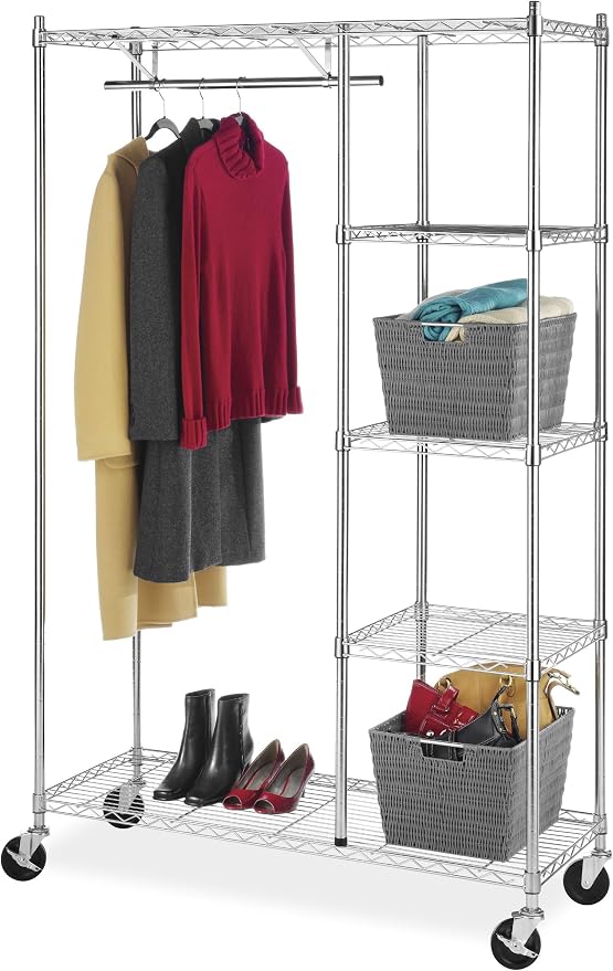 Whitmor Modern Industrial Wardrobe by Whitmor