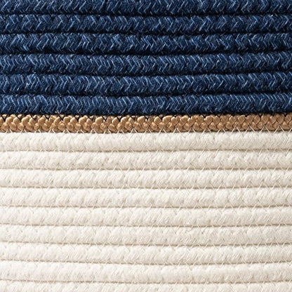 LA JOLIE MUSE Woven Basket Rope Storage Baskets - Image 6