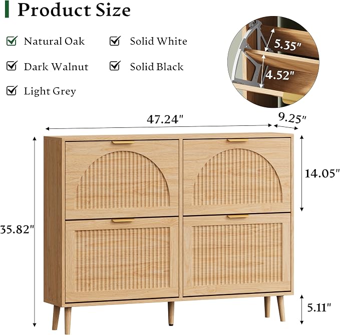 Xixini Shoe Storage Cabinet - Image 2