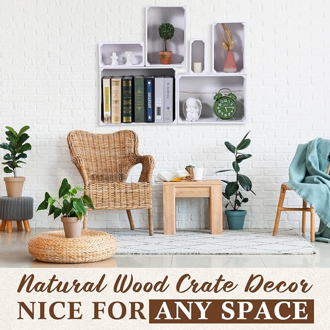 AceOrbit Set of 6 Wood Crates - Image 6