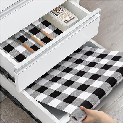 Drawer and Shelf Liner, Non-Slip Kitchen Cabinet Liners Non-Adhesive Thick by ALIUNI