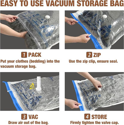 Travel Vacuum Bags with Electric Pump, Vacuum Travel Bags - Image 4