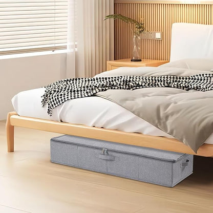 Underbed Storage Organizers, 23.6 x 11.8 x 5.9 Inch Fabric Container Bags - Image 3