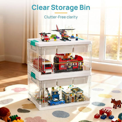 Vtopmart 24 QT Clear Plastic Storage Box - Image 8
