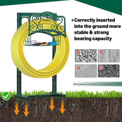 Garden Hose Holder for Outside - Image 4