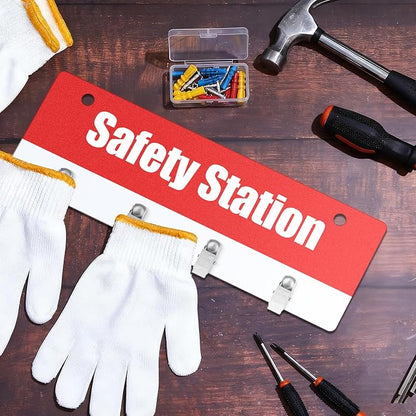 Honeydak Glove Station Organizer Wall Mount Plastic Glove Holder - Image 7