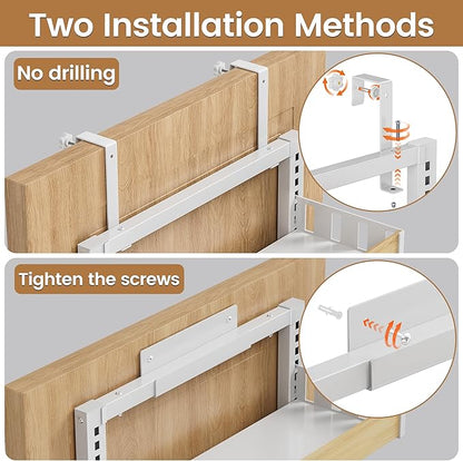 POKIPO 8 Tier Over The Door Pantry Organizer, 2 IN 1 Wall Mount or Hanging - Image 4