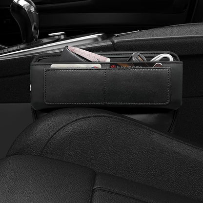 Universal Fit Car Seat Gap Filler Leather Car Storage Organizer Front Seat Auto - Image 4
