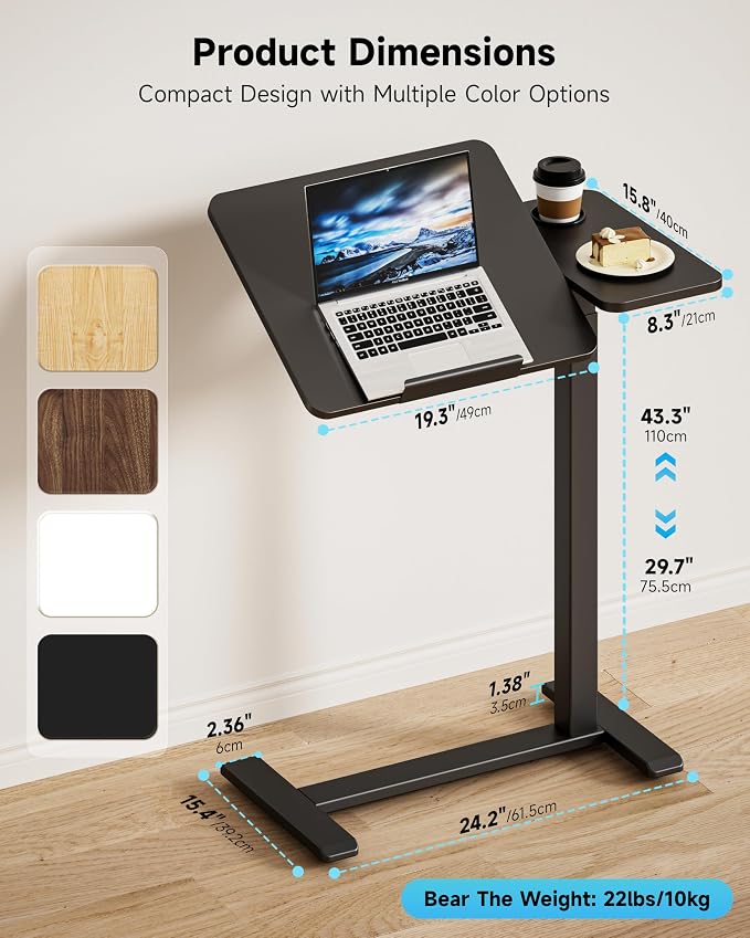 BZIUM Overbed Bedside Table - Image 3