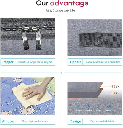 Onlyeasy Foldable Underbed Bags 2 Pack - Image 5