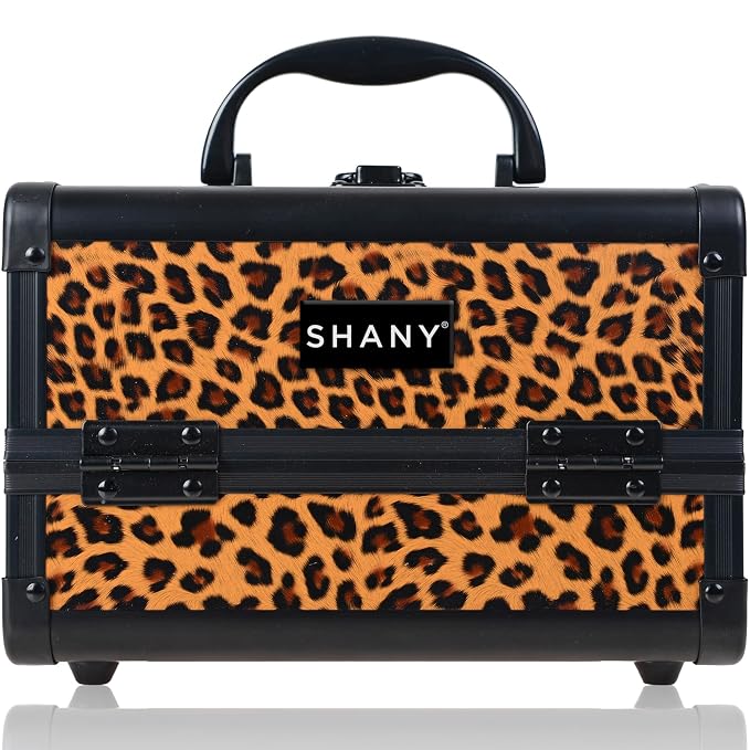 SHANY Chic Makeup Train Case Cosmetic Box Portable Makeup Case Cosmetics Beauty by SHANYCosmetics