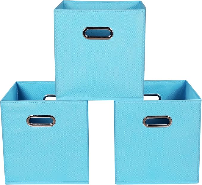 Yunkeeeper storage bins Cubes, Fabric Cube Organizer by Yunkeeper