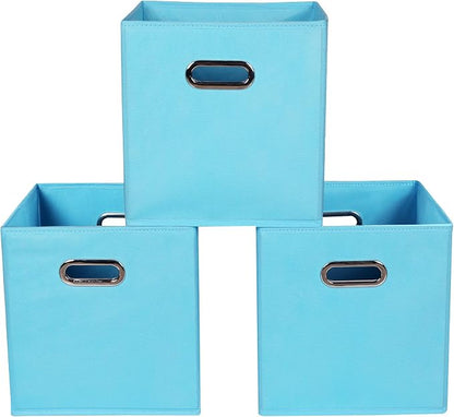 Yunkeeeper storage bins Cubes, Fabric Cube Organizer by Yunkeeper