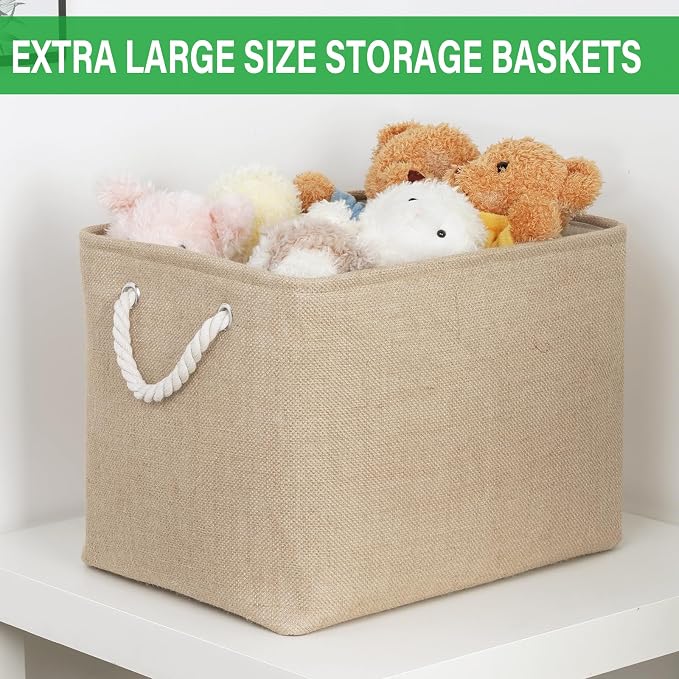 Bidtakay Fabric Storage Baskets - Image 4