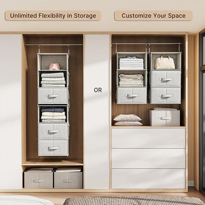 Vailando 6-Shelf Hanging Closet Organizer - Image 5