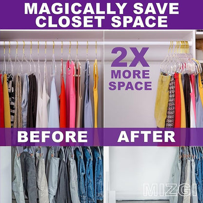 Premium Clear Invisible Acrylic Hangers, Crystal Plastic Hangers - Image 6