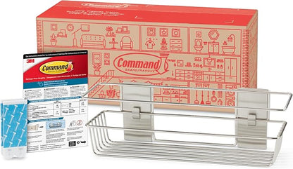 Command Shower Caddy with Water Resistant Strips, Organize Your Bathroom by Unknown