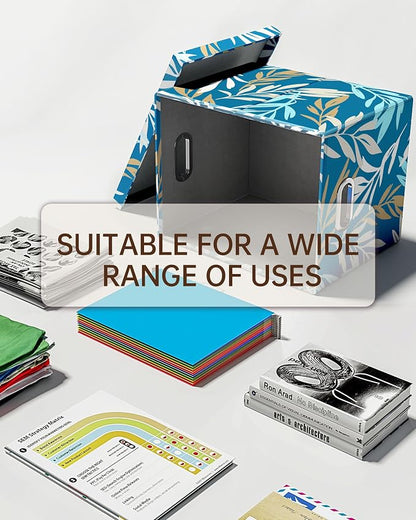 2 Pack File Storage Organizer, Document Organizer, Portable File Box - Image 7