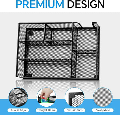 Desk Drawer Organizer, Office Drawer Divider Organizer Tray - Image 3