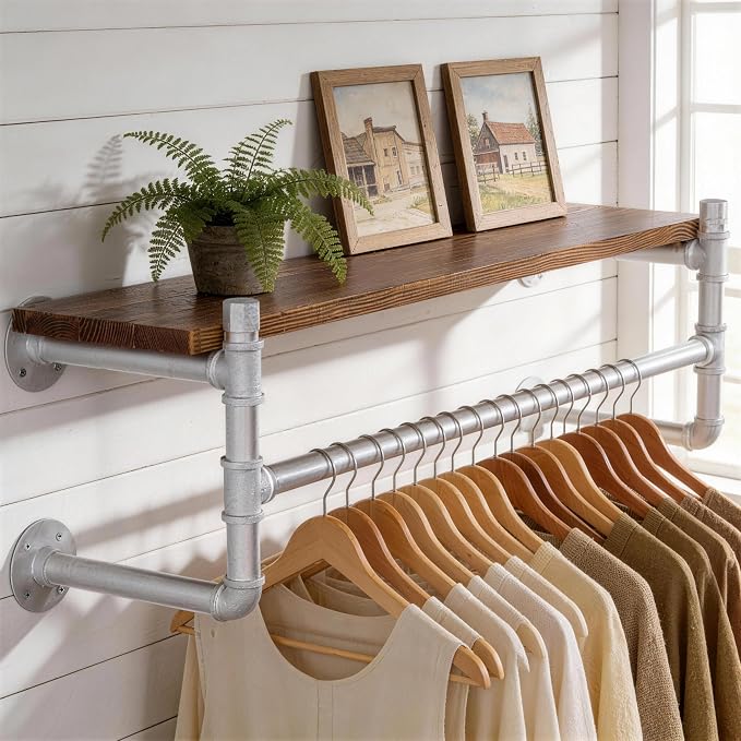 WEBI Wall Mounted Clothes Rack - Image 8
