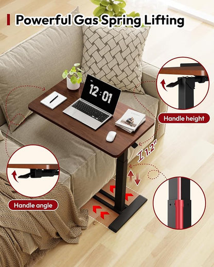SANODESK Medical Adjustable Overbed Bedside Table - Image 4