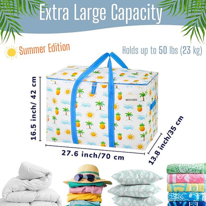 VENO 8 Pack Heavy Duty Moving Bags, Extra Large Storage Bags - Image 2