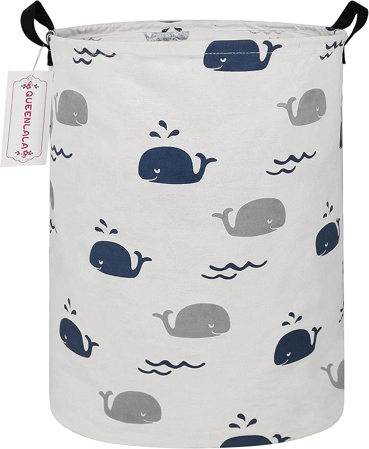 QUEENLALA Large Storage Basket, Laundry Hamper/Bathroom/Home Decor/Collapsible by QUEENLALA