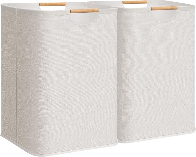 STORAGE MANIAC 2-Pack Large Laundry Hamper, 100L Collapsible Laundry Basket by STORAGEMANIAC
