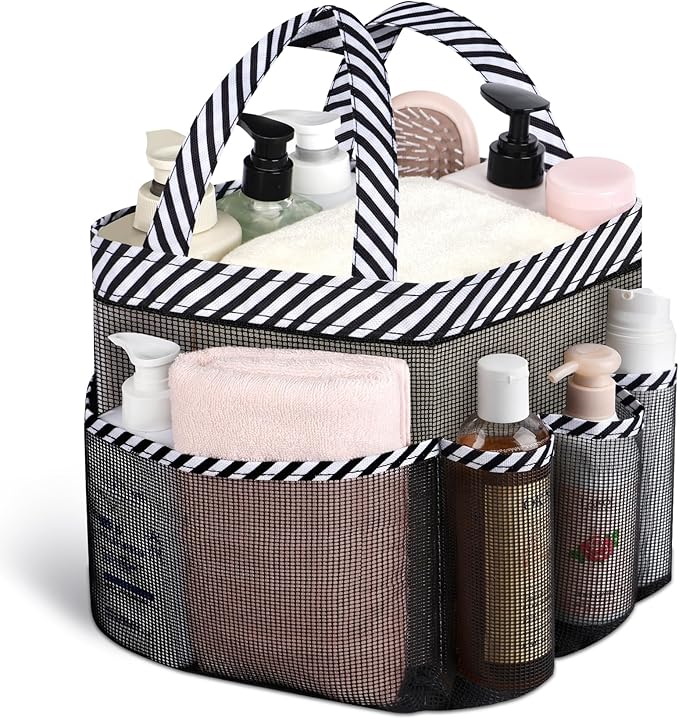 Mesh Shower Caddy Portable by Attmu