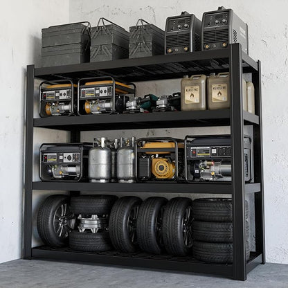 71" Wide Garage Shelving Unit, Heavy Duty Garage Storage Shelves, 8000 LBS - Image 7