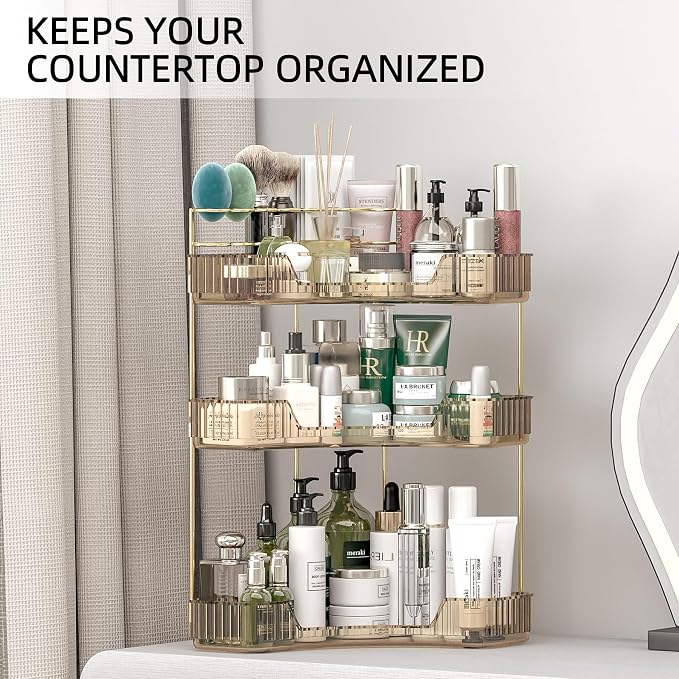 Corner Bathroom Counter Organizer - Image 7
