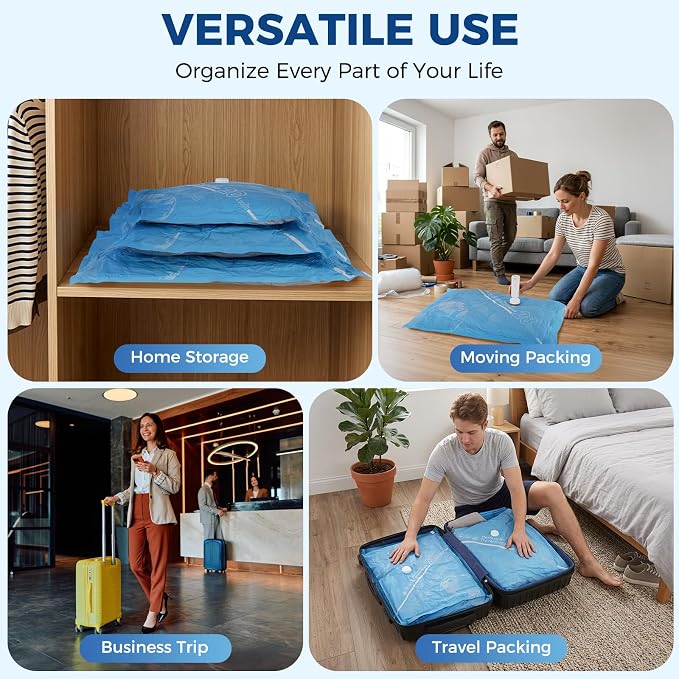 18 Pack Vacuum Storage Bags for Travel - Image 6