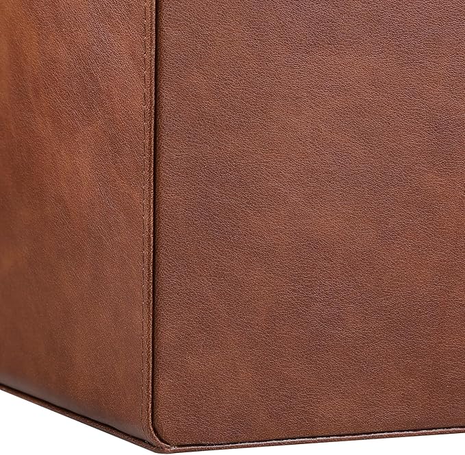 PU Leather Desk Organizer, Luxury Remote Control Holder - Image 8