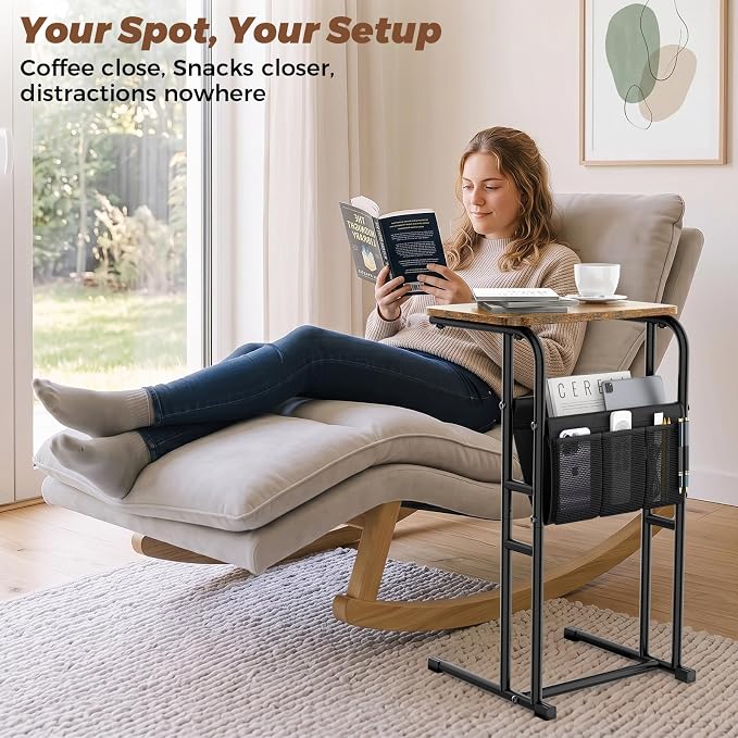 Olldide C-Shaped End Table - Image 4