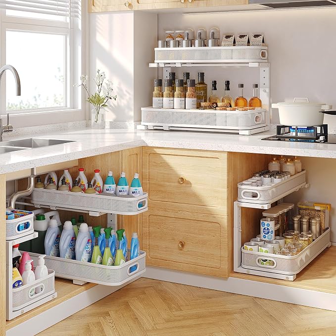 2 Pack 21.3IN-Depth Under Sink Organizer - Image 7