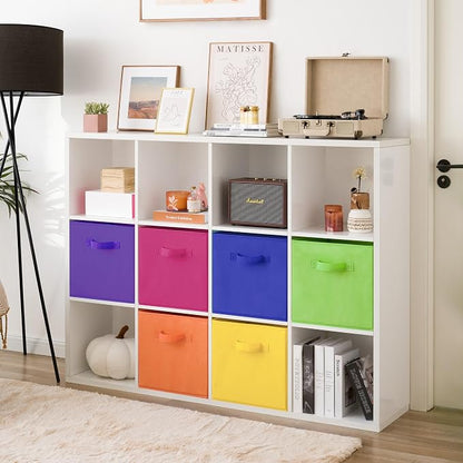 GRANNY SAYS 13 Inch Cube Storage Bins, Colorful Cube Storage Organizer - Image 3