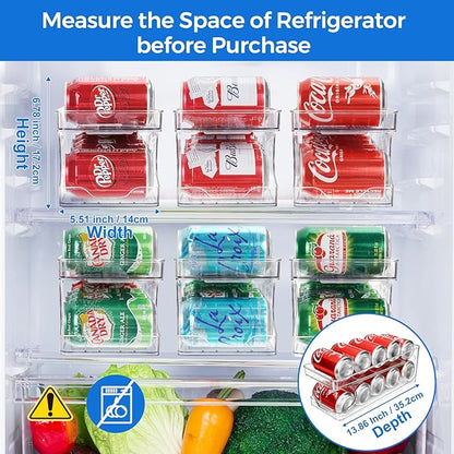 2 Pack Rolling Soda Can Organizer - Image 3