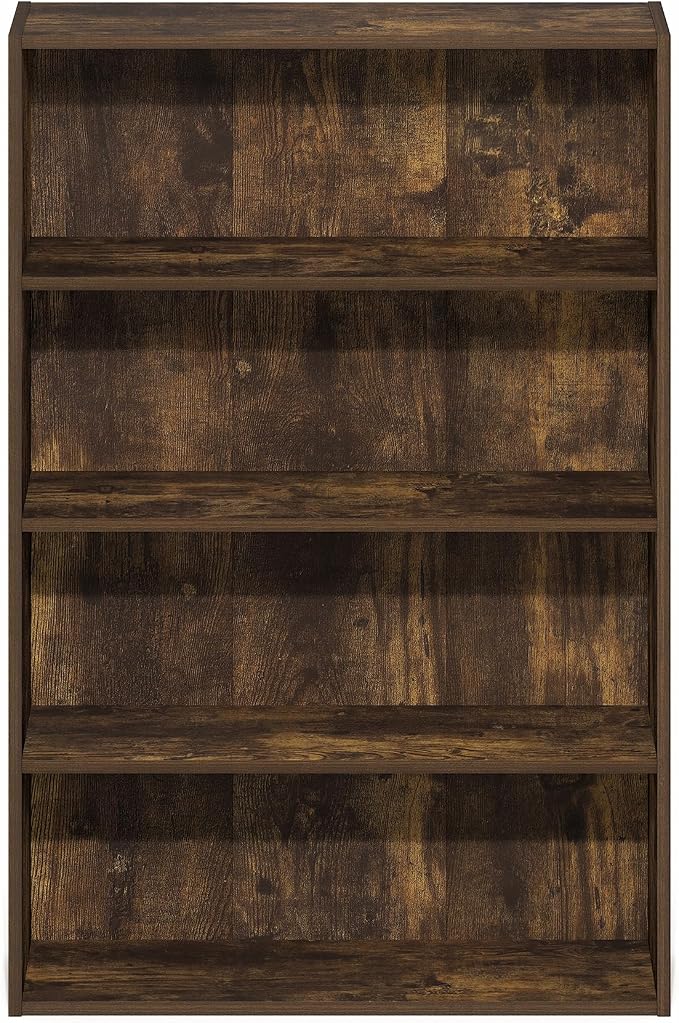 Furinno Basic Book Shelf, 4-Tier Bookcase - Image 6