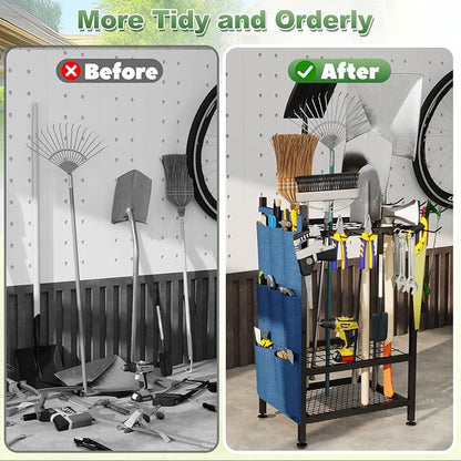 Garden Tool Organizer, Garden Yard Tool Rack - Image 6