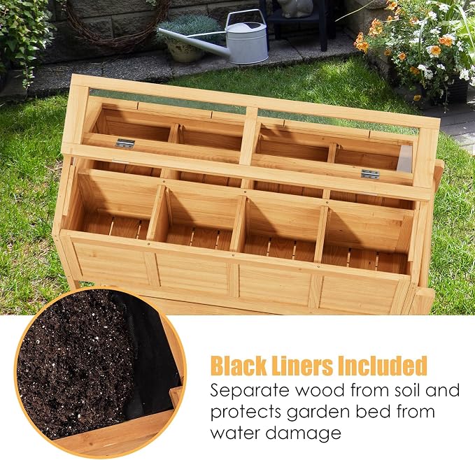 Raised Garden Beds on Wheels - Image 6
