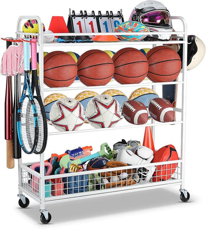 Garage Sports Equipment Organizer by EXTCCT