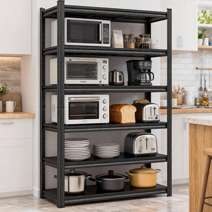 Garage Storage Shelves, 5 Tier Shelving Unit, 40 inch Wide, 18” Deep, 78” Tall - Image 7