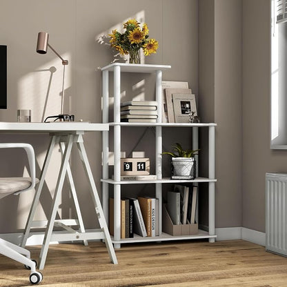 Homes: Inside + Out Apexa Modern 5-Cube Ladder Shelving Units, Collectibles - Image 13