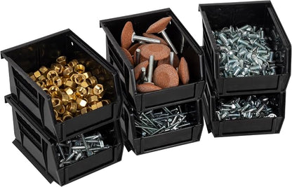 Akro-Mils 30210 AkroBins Plastic Storage Bins, Space-Saving Stackable Bins - Image 3