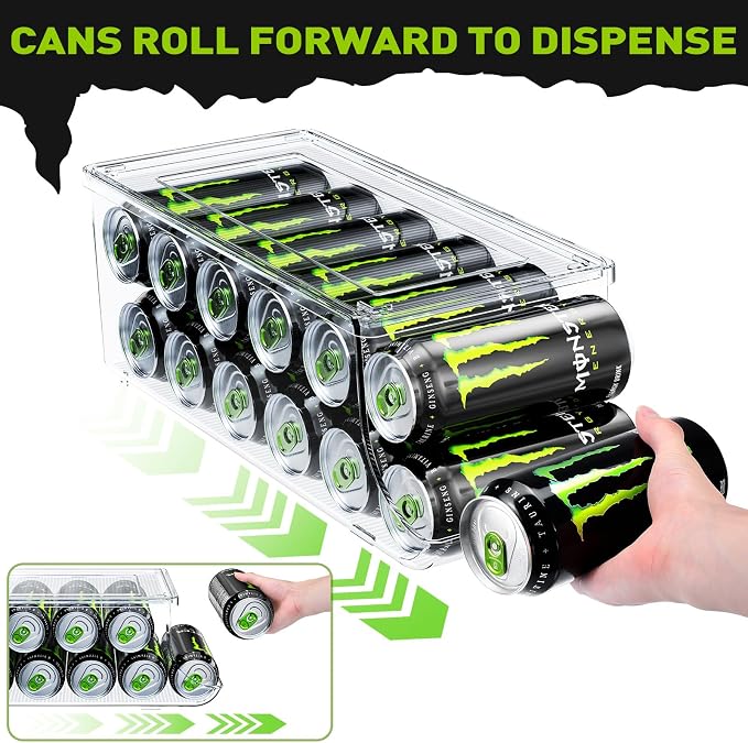 2 Pack Tall Skinny Can Organizer - Image 3