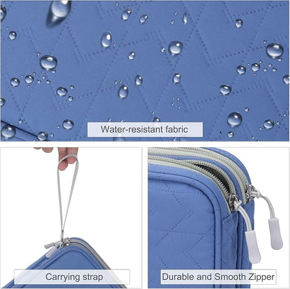 FYY Electronic Organizer, Extra Large Travel Cable Organizer Bag Pouch Portable - Image 4